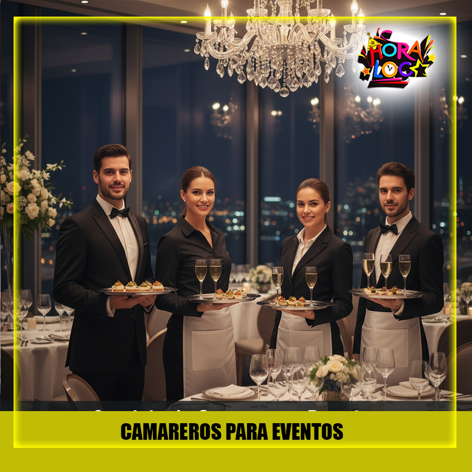 Camareros para eventos